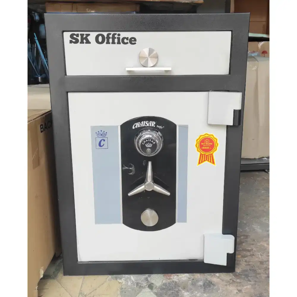 Brankas Kasir Cash drop merk Chaisar kunci LN