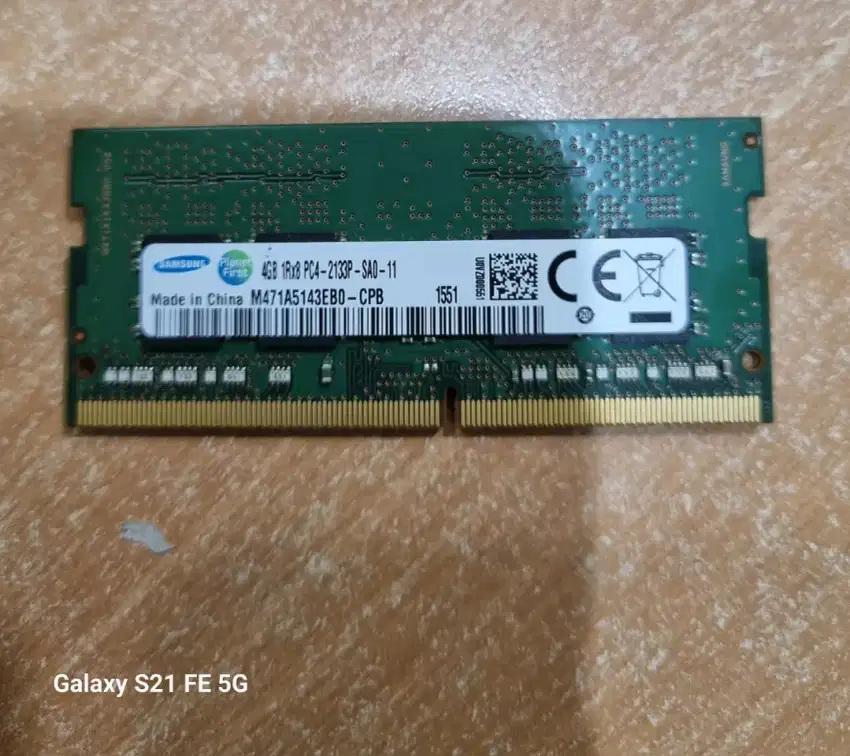 Ram Samsung 4GB 1Rx8 PC4 -2133P