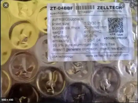 ALUMINIUM FOIL ZELTECH ZT-04BBF