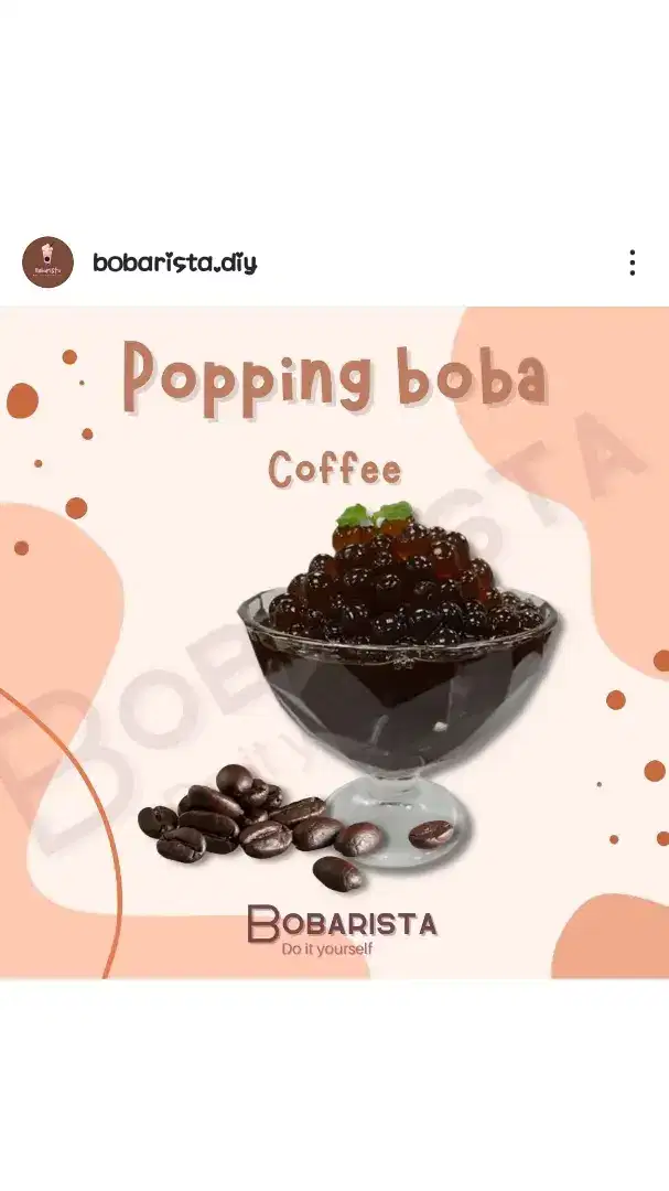 Poping boba kekiniaan berkualitas