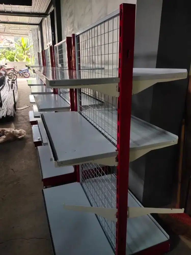 Rak besi siku promosi   arsip rak gudang