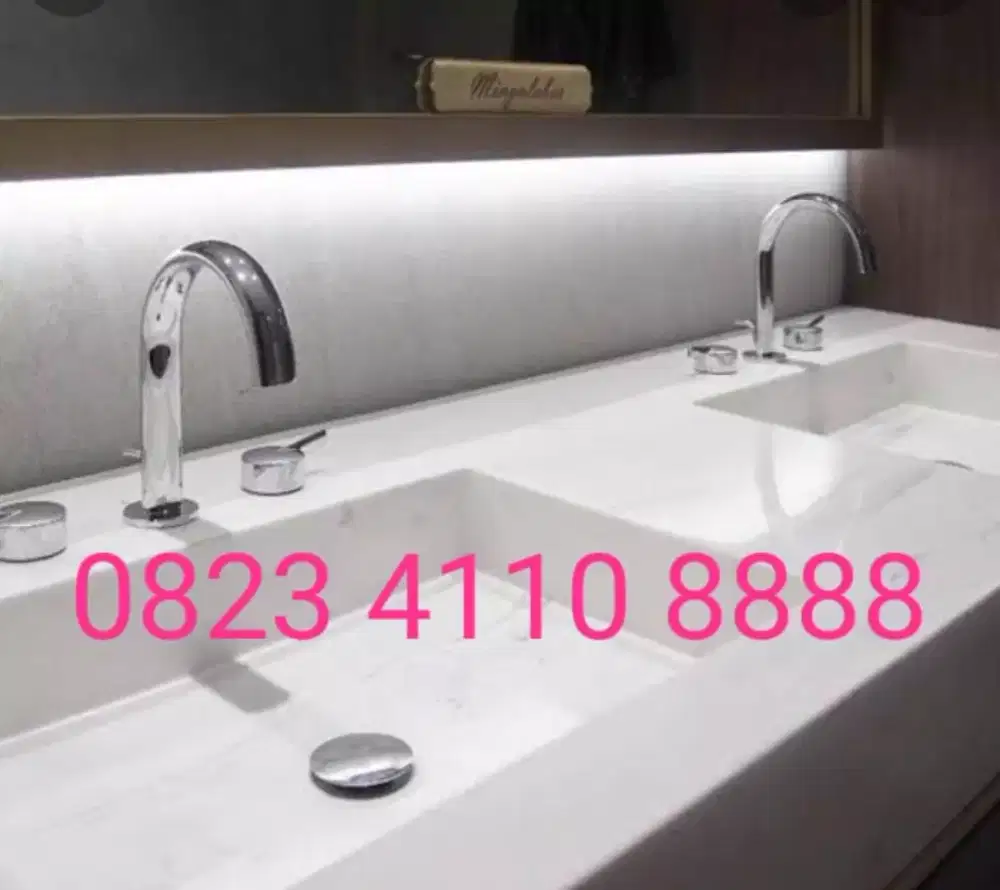 TOP MEJA SOLID SURFACE  DENPASAR BALI