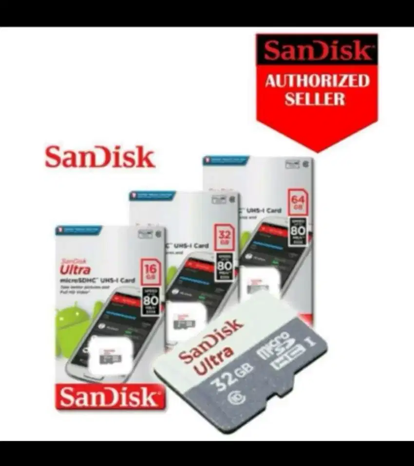 Mmc 64 gb sandisk original murah