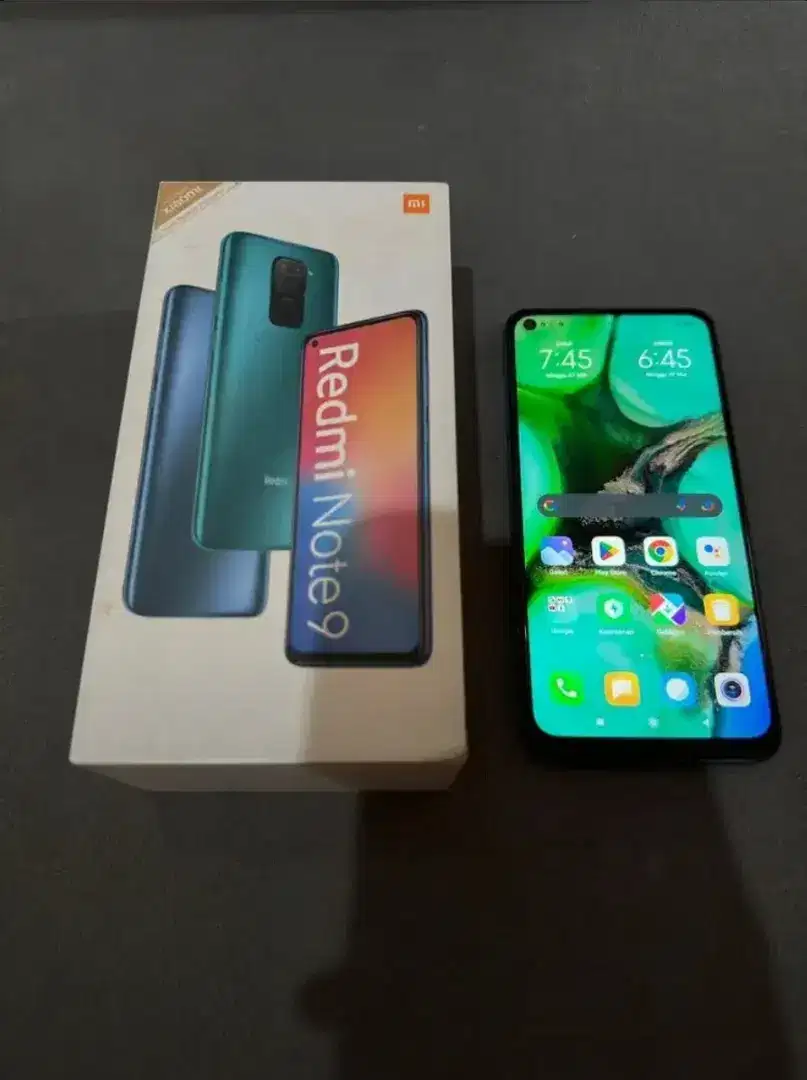 Xiaomi redmi note 9 64/4GB fulset mulus