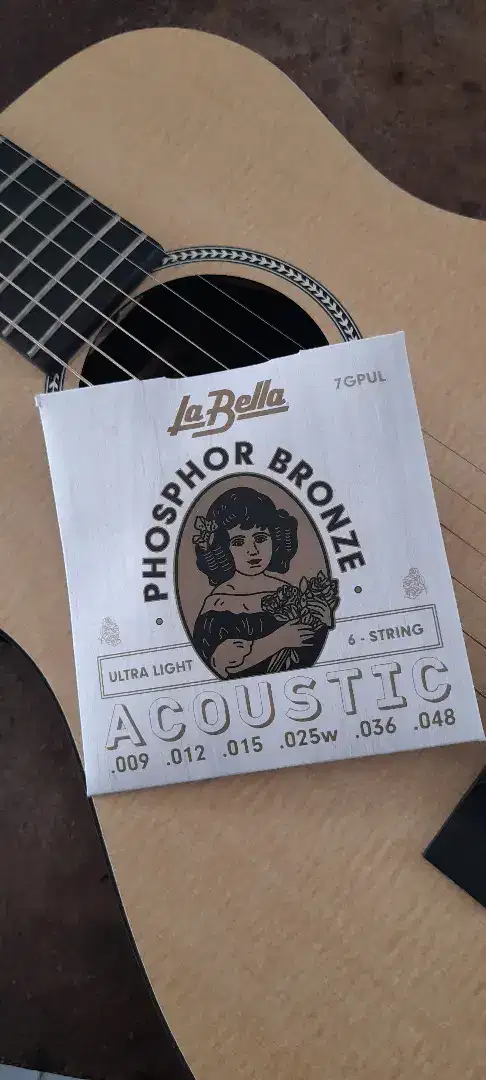 Senar gitar La Bella akustik