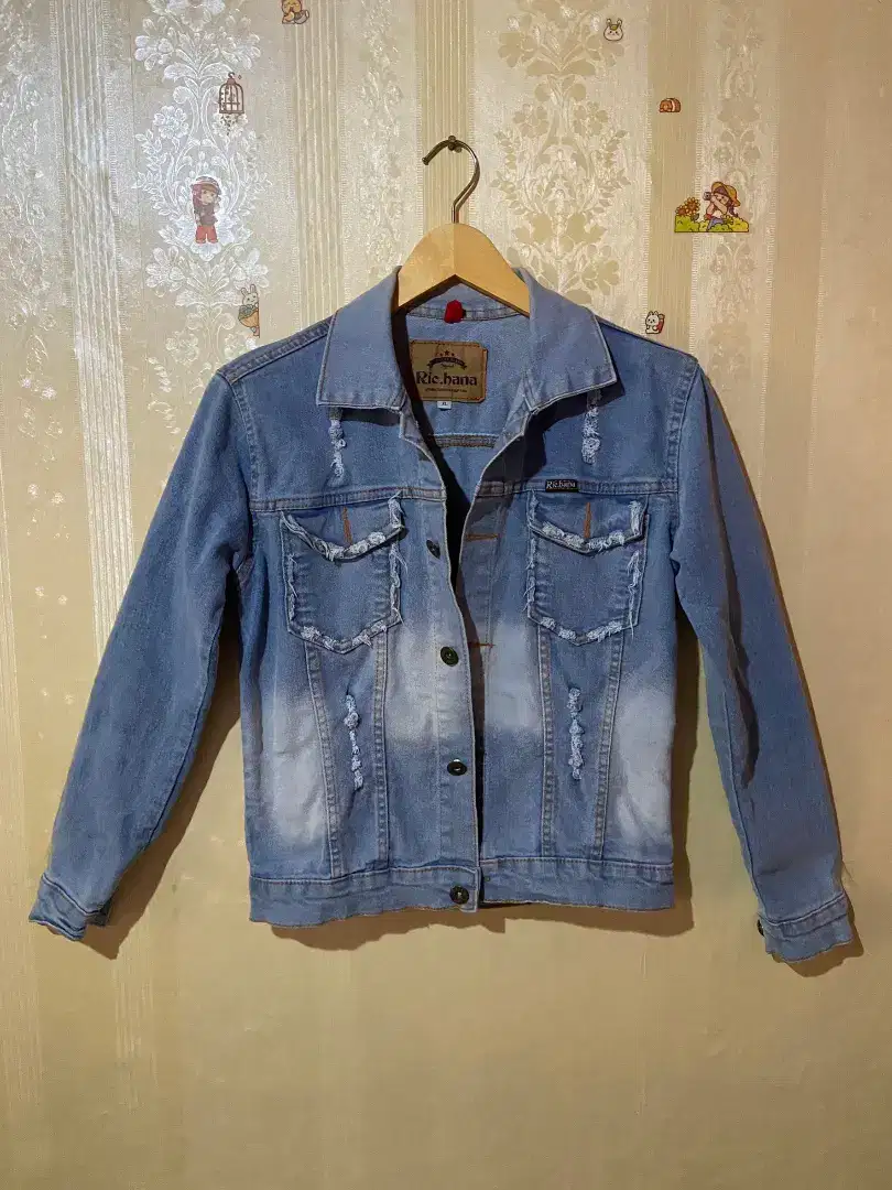 preloved jaket jeans