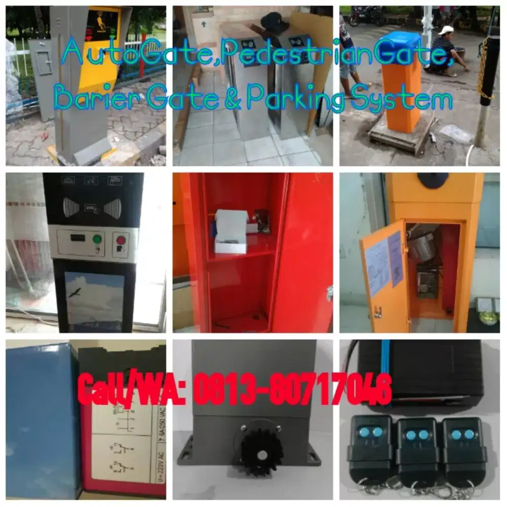 Servis Barier gate, acces control, cctv, mesin pagar/garasi
