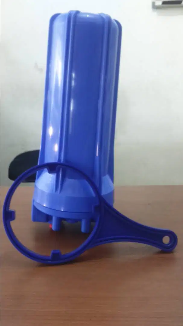 Housing Blue atau Clear Rumah Tempat Saringan Ukuran Filter 10 Inchi