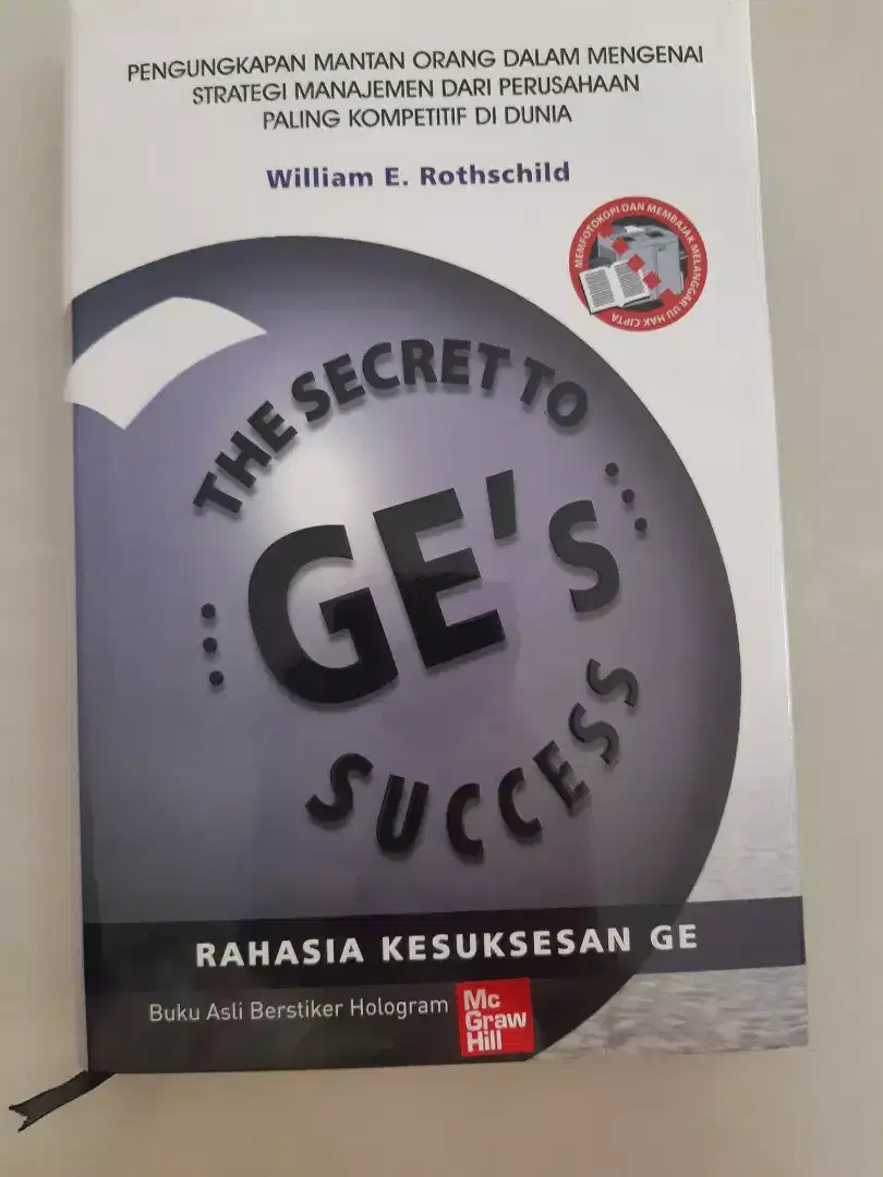 Buku The Secret to GE's Success