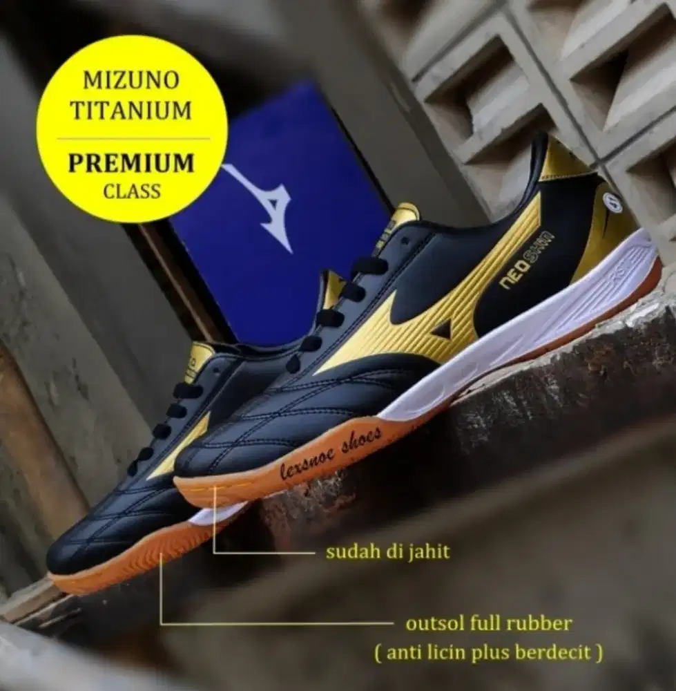 Jual sepatu futsal mizuno hotsell ignitus original