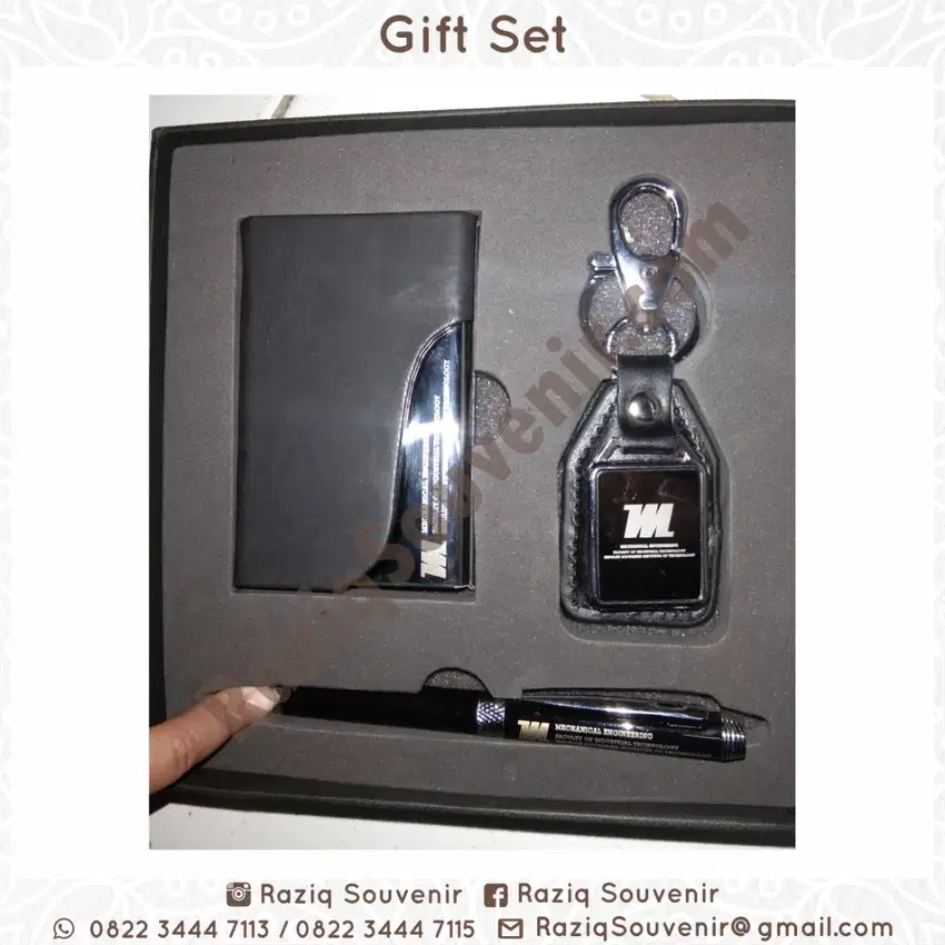 Souvenir Bulpen Metal Stylus Gift Set Laser USB Grafir Sablon Laser