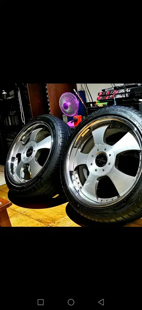 Velg Fabulous Tripis Made Japan R19 3 Piece dan For Mercy lubang 66.6