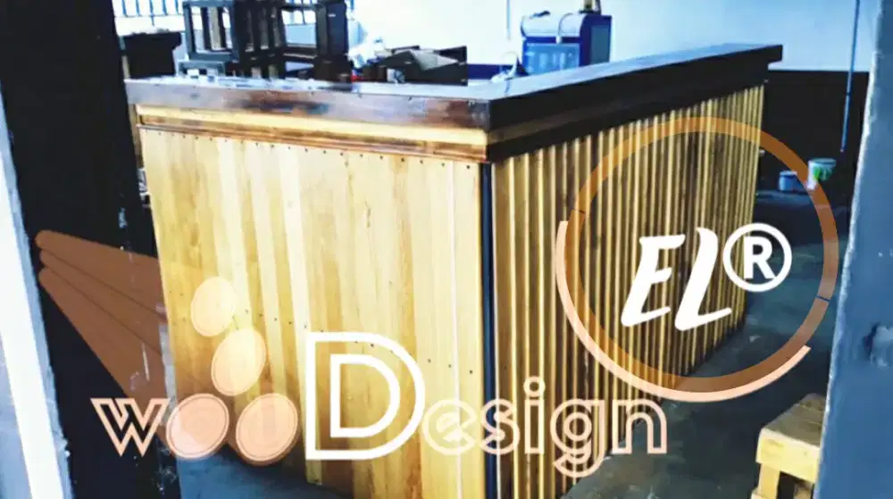 Pembuatan Meja Bar.Interior Cafe.Concept Cafe.Home Decorative.DLL