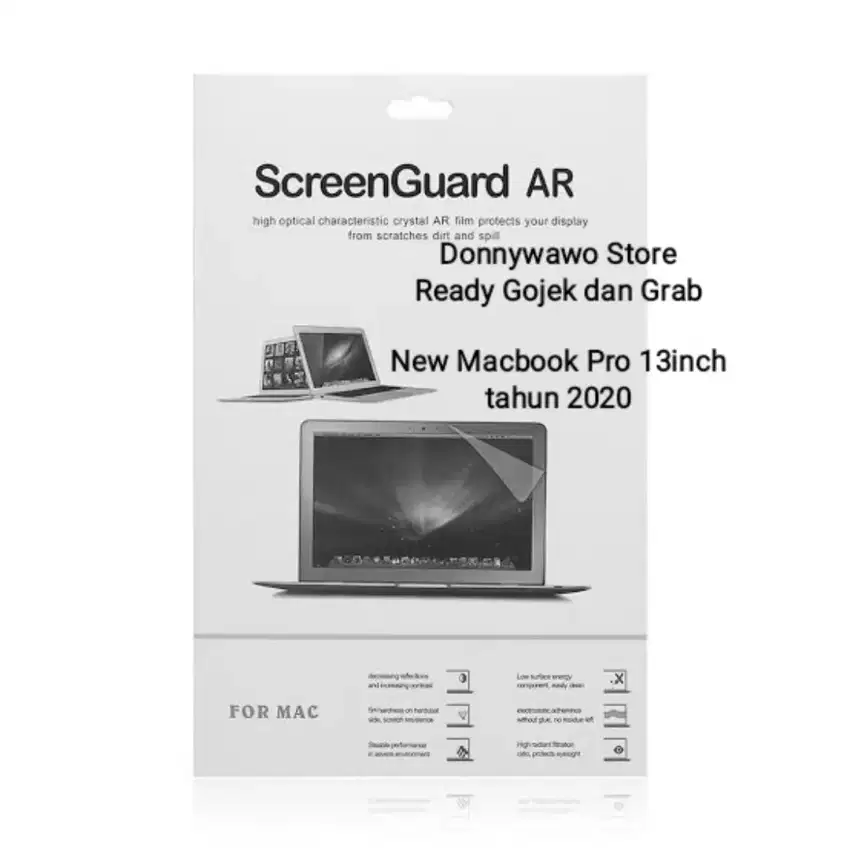 Anti Gores Screen Protector Guard New Macbook Air 13 inch 2020 A2179