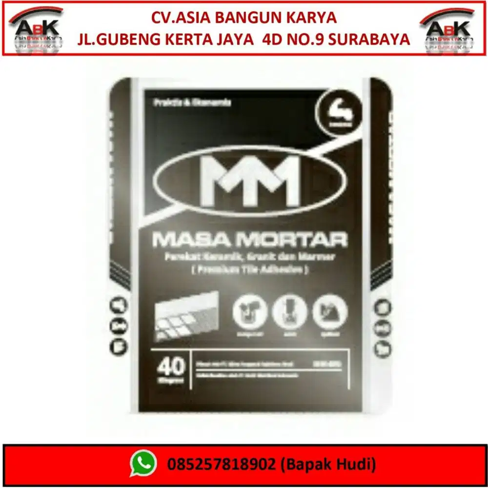 PEREKAT KERAMIK DAN GRANIT MM 600 + JASA PASANG (HARGA SENDIRI)