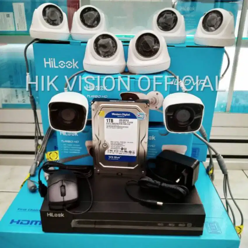 Ahli plus pasang paket kamera CCTV hilook HIKVISION Se-jabodetabek