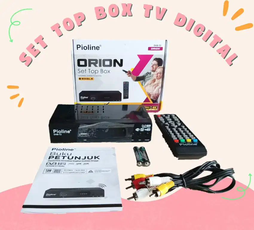 PROMO SET TOP BOX TV DIGITAL 30 SIARAN