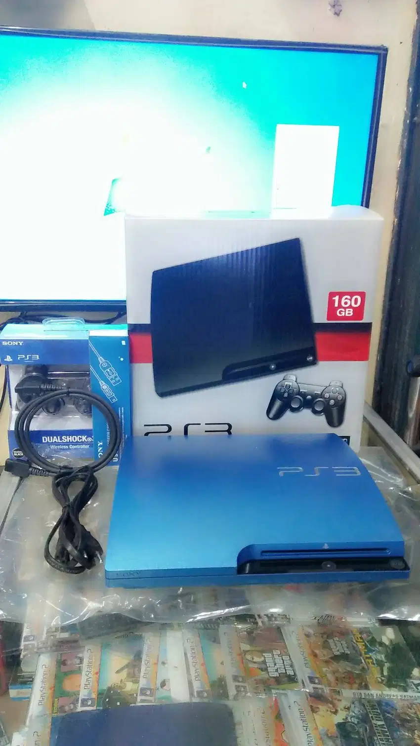 Ps3 slim 160gb Versi Terbaru 4.82