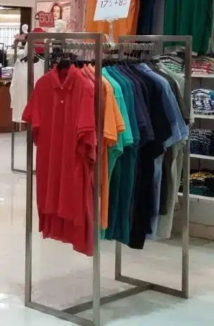 Djual Gawangan Baju / Stand Hanger Stainless Steel
