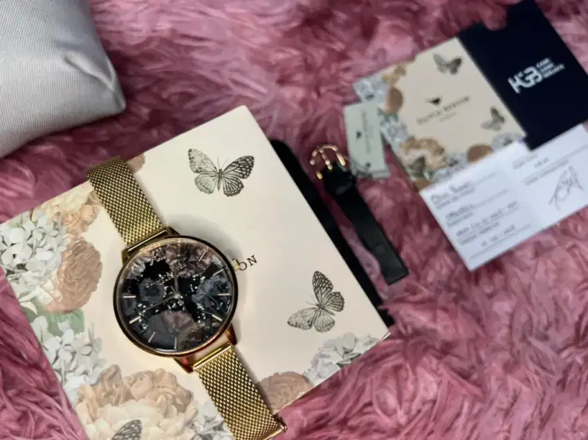 OLIVIA BURTON LONDON WATCH FULLSET (jam tangan)