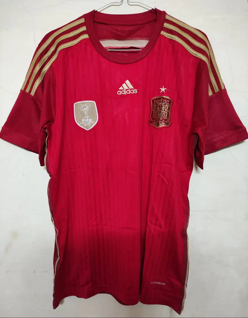 Baju Jersey Spanyol & Argentina retro edisi WorldCup 2014 langka