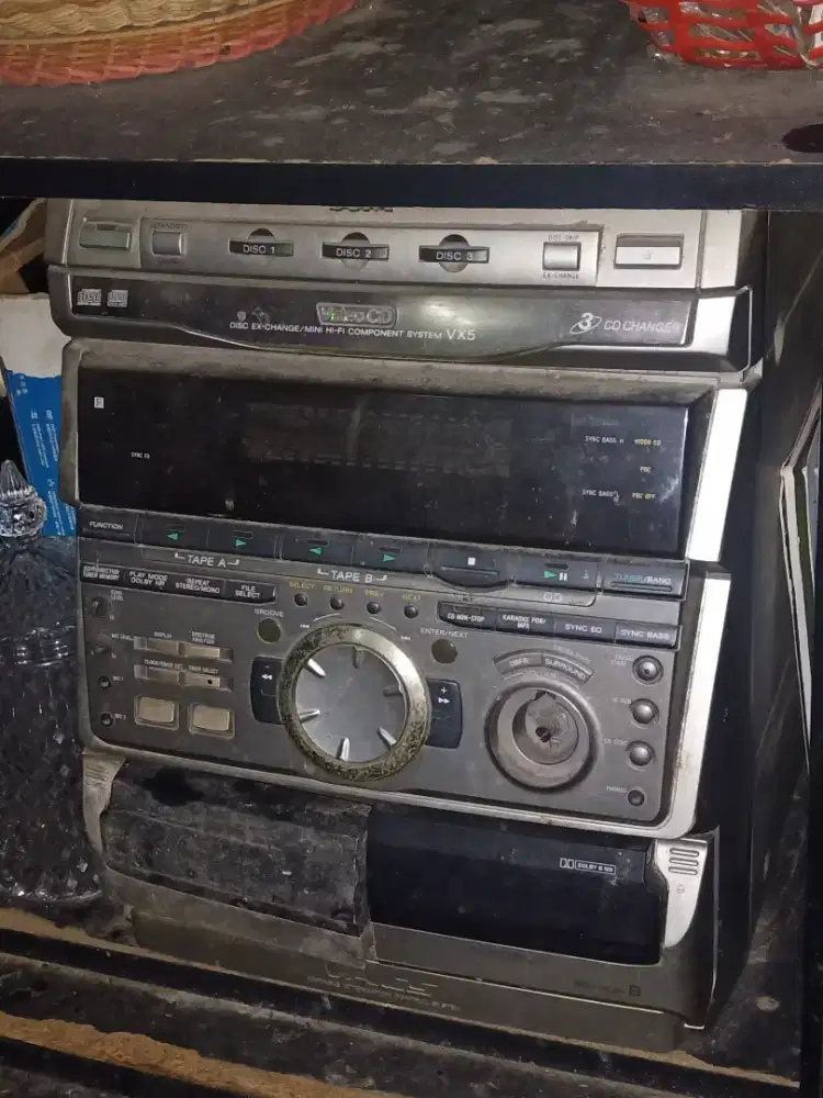 Di Jual VCD MERK SONY Lengkap Dengan Speker nya