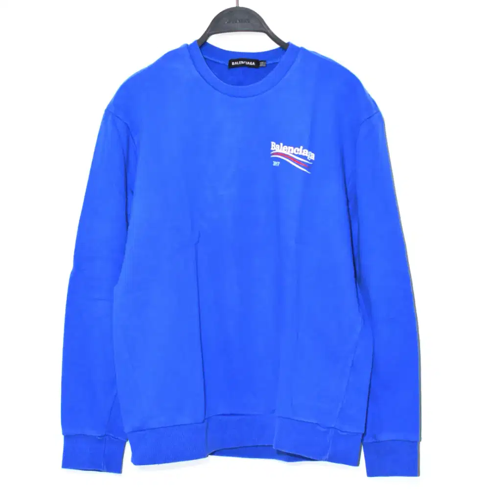crewneck balenciaga big logo back print