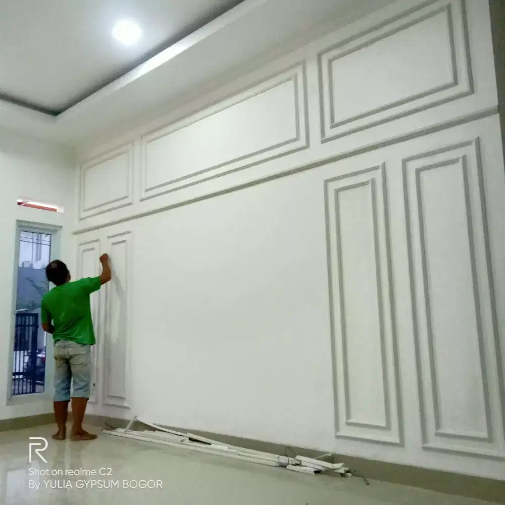 Wallmoulding gypsum hiasan dinding list profil gypsum