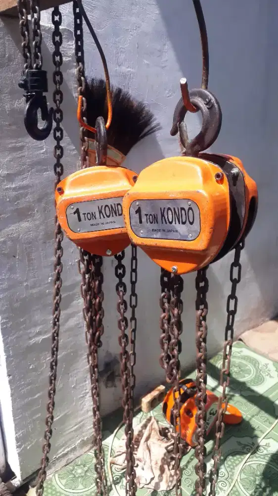 Jual chain blok 1 ton