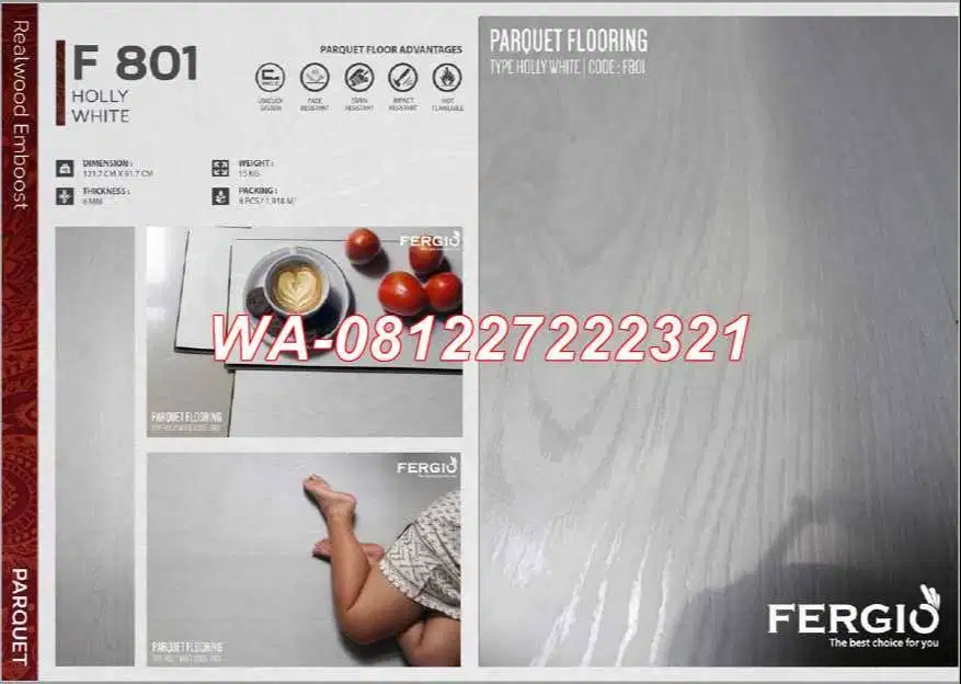 Material Lantai Kamar Tidur ( Laminate Flooring)