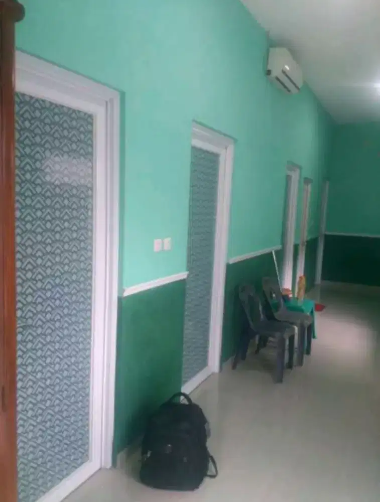 Sanblast kaca motif / pengganti gorden