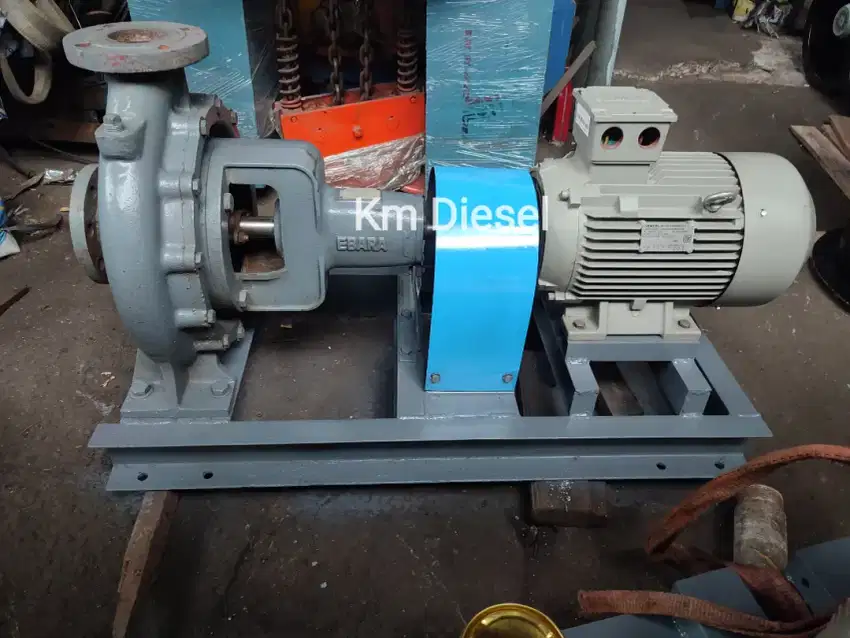 Pompa Ebara 80x65FSK Set Dinamo 10HP RPM 1435 Siemen /Ebara Pump 80x65