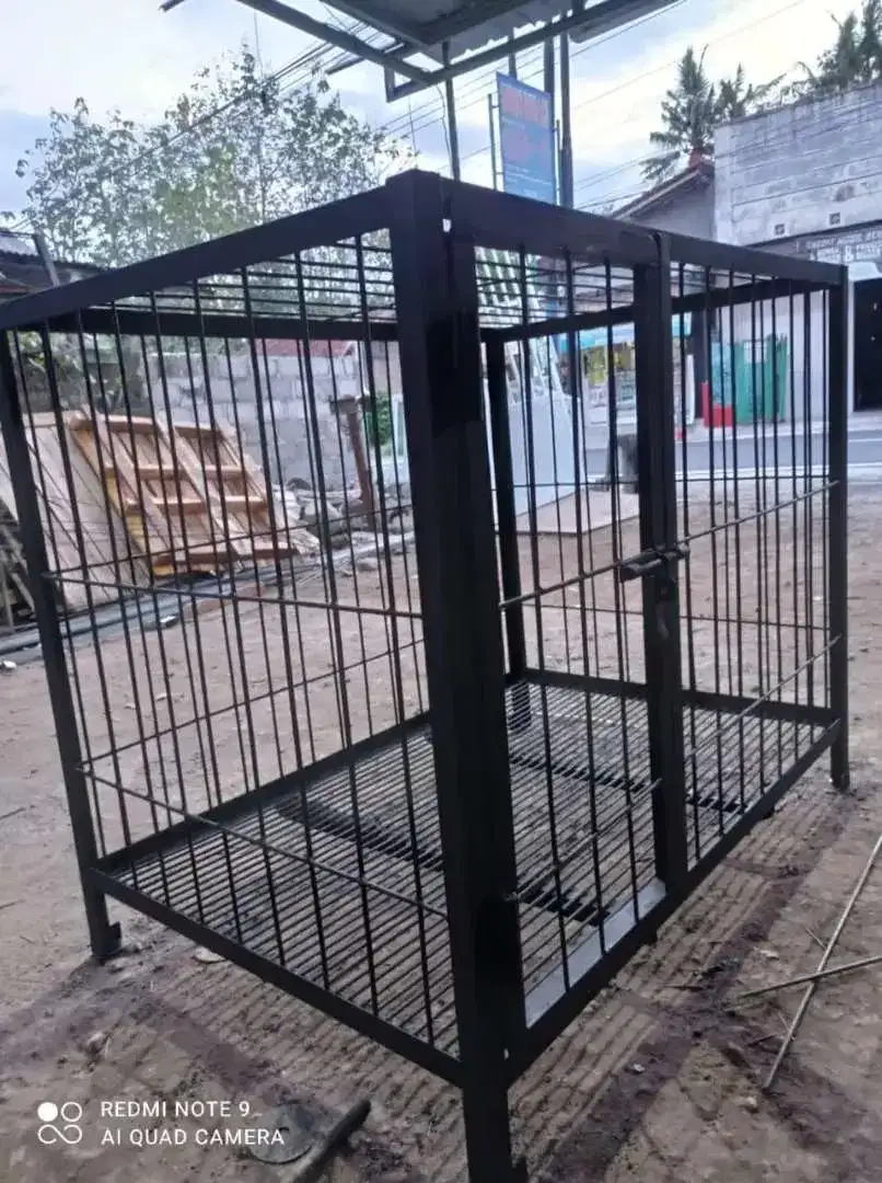Kandang anjing besi 011
