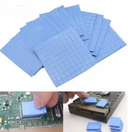 Thermal Pad 10mm x 10mm x 1mm untuk CPU GPU Processor VGA