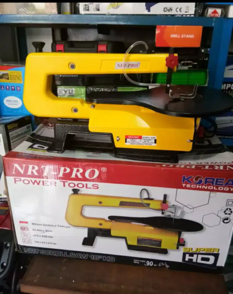 (RUMAH TEKNIK JOGJA) NRT PRO scroll saw 16 inch, produk impor
