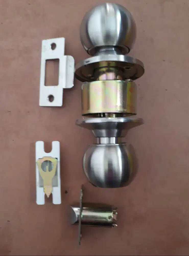 Dekson Cylindrical Knob Doorlock DKS-8587 kunci Bulat + kunci (A-719)