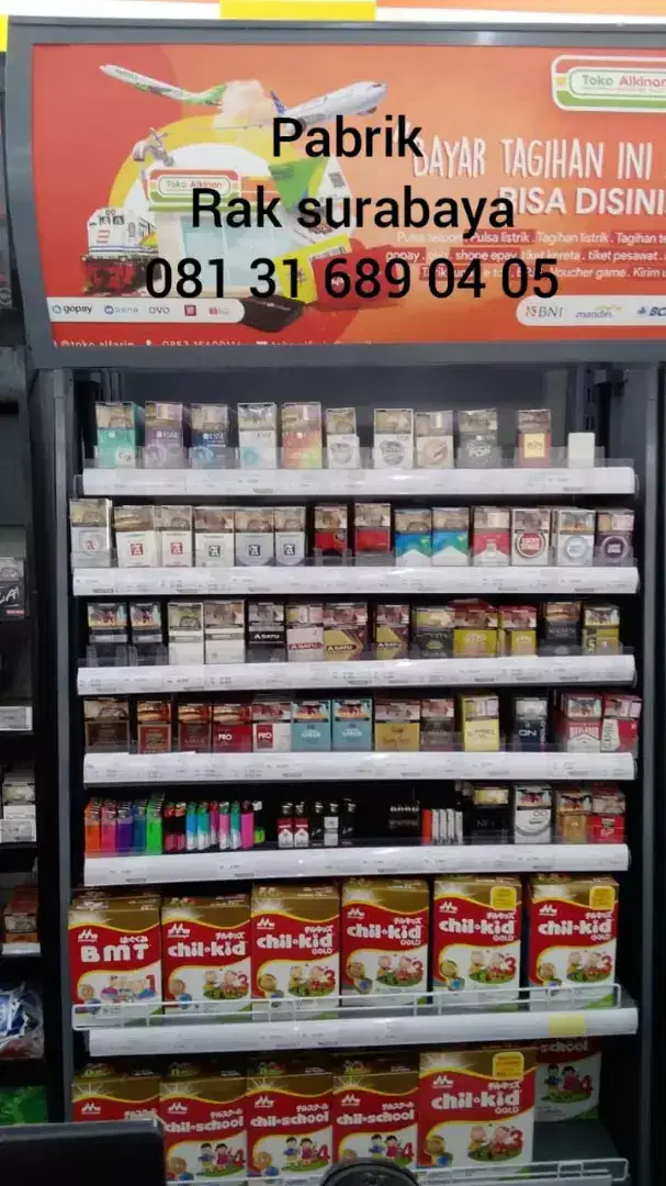 PABRIK RAK MINIMARKET