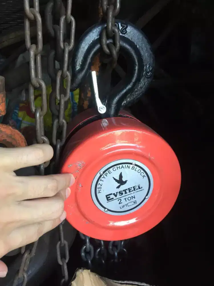 TAKEL / CHAIN BLOCK ATAU KATROL 2 TON 3 METER