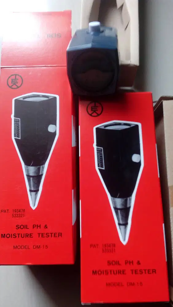 Takemura DM15 Kadar Air Tanah/DM-15 Soil pH Moisture Tester DM15