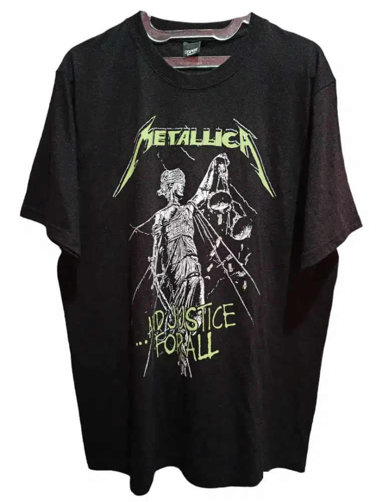 [ ANVIL ] KAOS BAND METALLICA ANDJUSTICE FOR ALL BUILT UP.