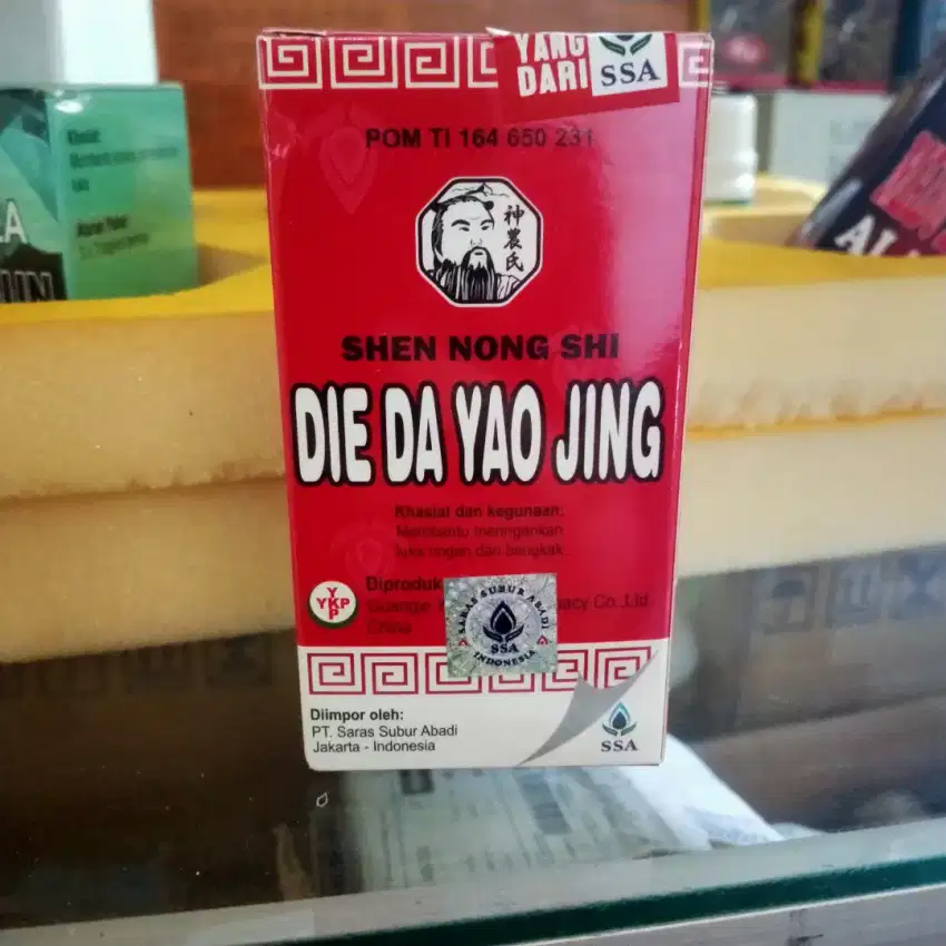 Obat merah cina luka jatuh memar bengkak