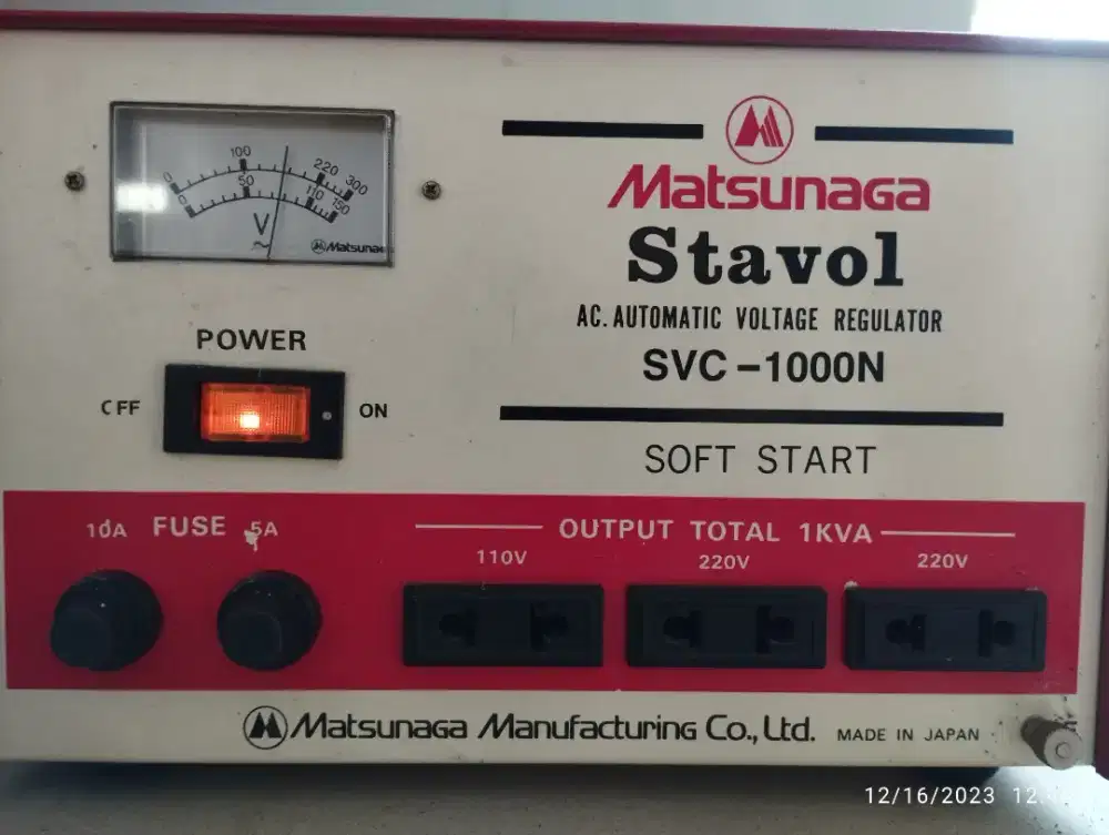 Matsunaga Stavol SVC-1000N original Japan