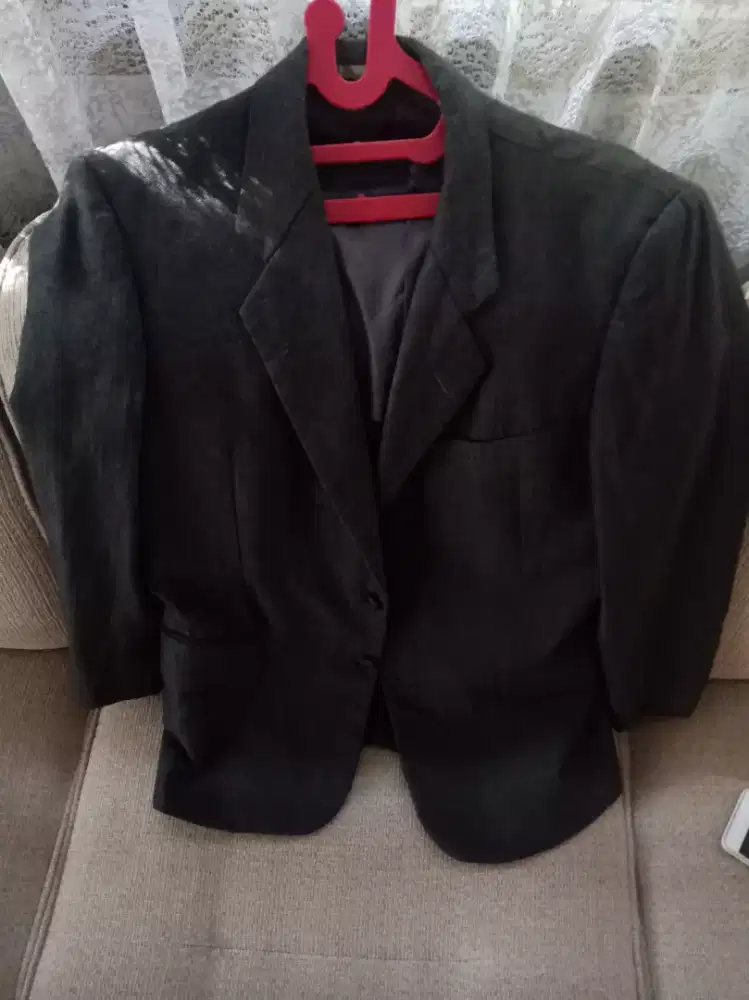 Jas Ukuran L Warna Abu-Abu