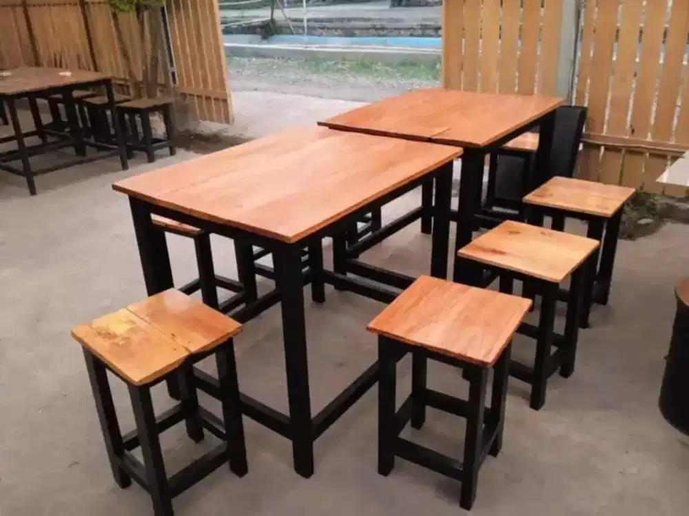set meja cafe murah