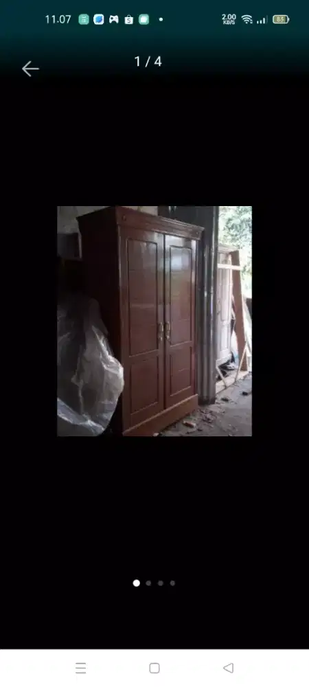 almari baju pintu 2