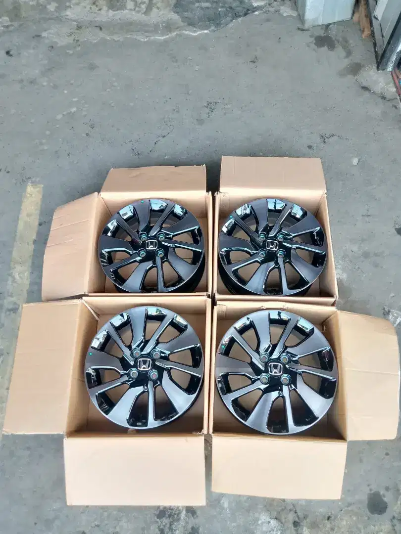 Velg oem brio rs r15 4x100 ori enkei honda