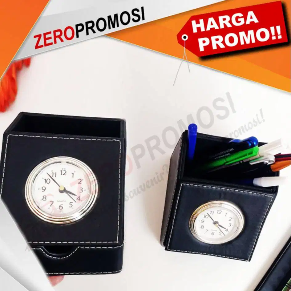 Jam Meja Kulit JHM 510 Custom