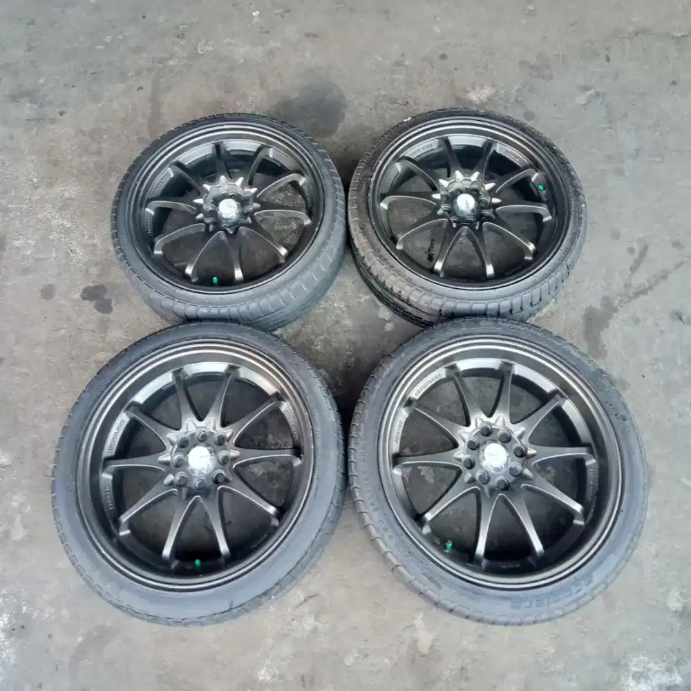 Velg ce28 r18 4x100/114.3 lbr7,5/8 et48/42 sepaket ban