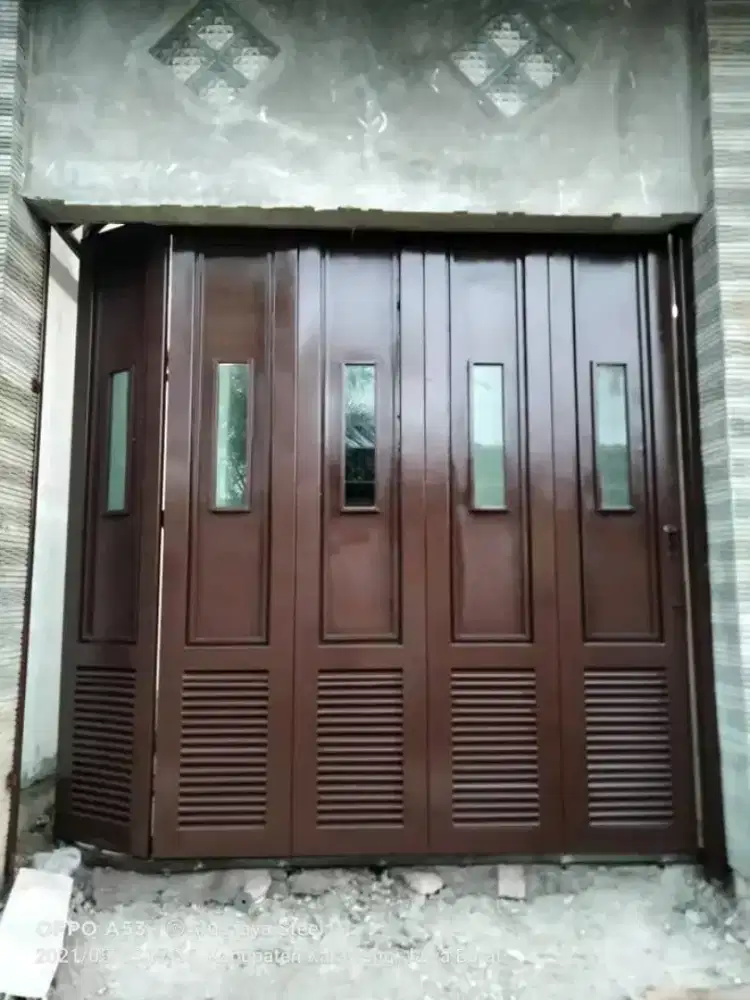 Atap canopy, pagar minimalis/stainless, relling tangga dll