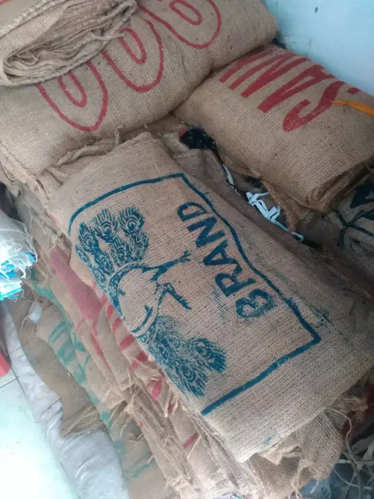 karung goni ukuran kecil tipis dan tebal